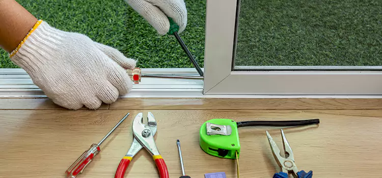 Sliding Door Track Replacement in Stratford, PE